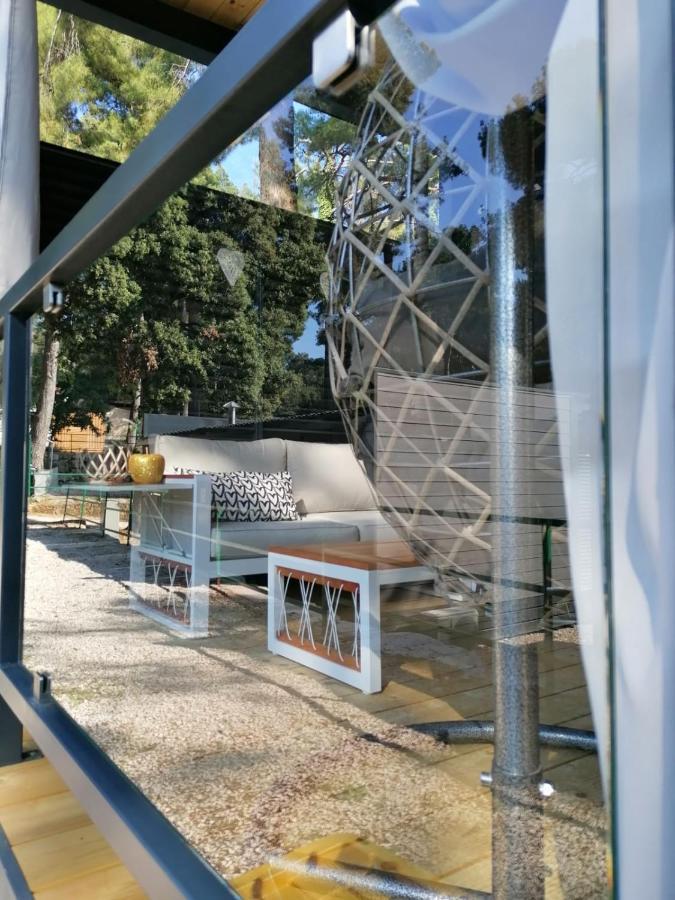 Mobile Home Peponi Del Mar, Camping Porton Biondi โรวีน ภายนอก รูปภาพ
